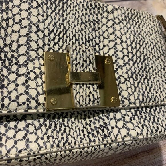 Rare India Hicks The Lady P Bag Snakeskin Purse - Picture 6 of 16